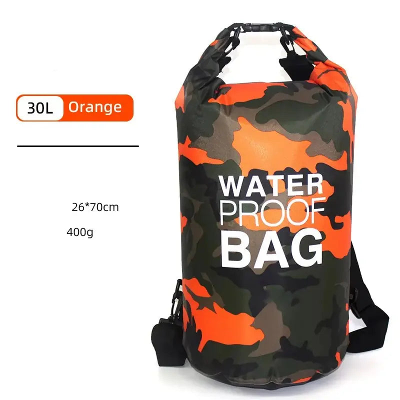 Sac étanche dry bag waterproof multiformat randonnée et kayak Zone Tactique