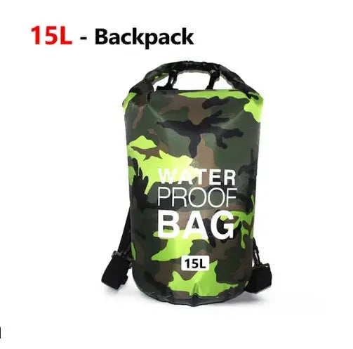 Sac étanche dry bag waterproof multiformat randonnée et kayak Zone Tactique