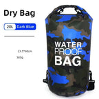 Sac étanche dry bag waterproof multiformat randonnée et kayak Zone Tactique