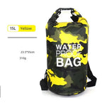 Sac étanche dry bag waterproof multiformat randonnée et kayak Zone Tactique