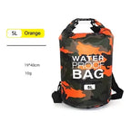 Sac étanche dry bag waterproof multiformat randonnée et kayak Zone Tactique