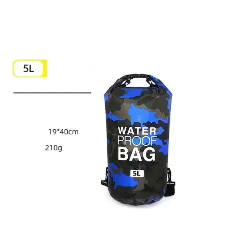 Sac étanche dry bag waterproof multiformat randonnée et kayak Zone Tactique