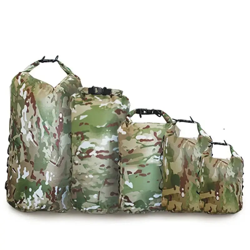 Sac étanche tactique dry bag camouflage multi-volumes outdoor Zone Tactique