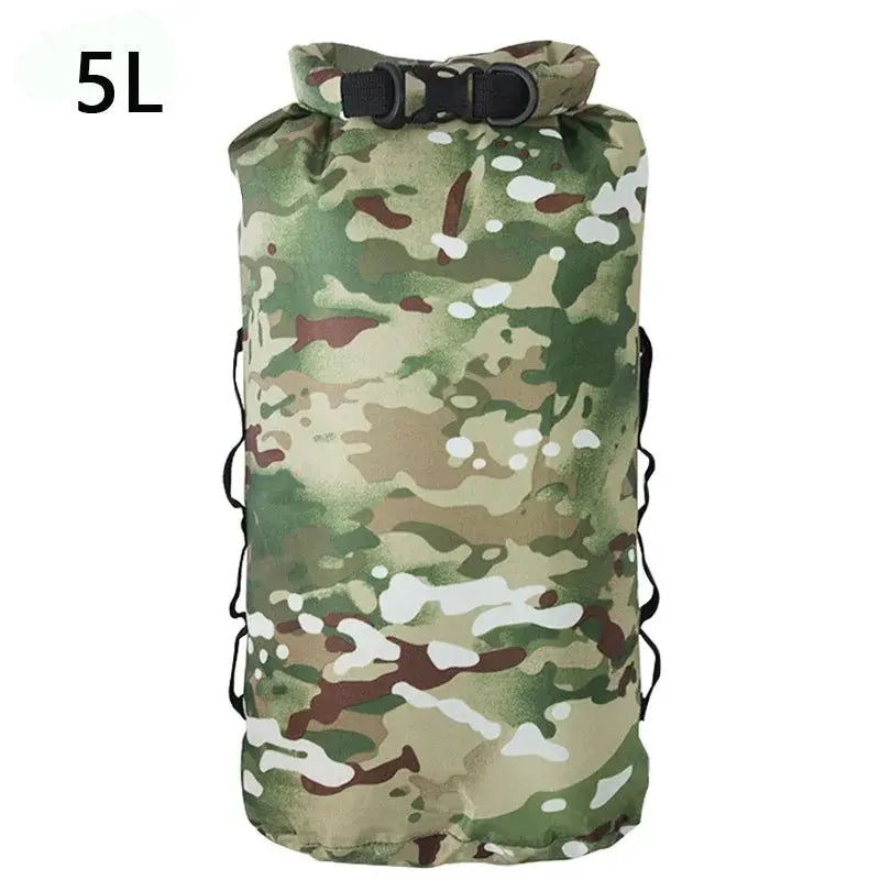 Sac étanche tactique dry bag camouflage multi-volumes outdoor Zone Tactique