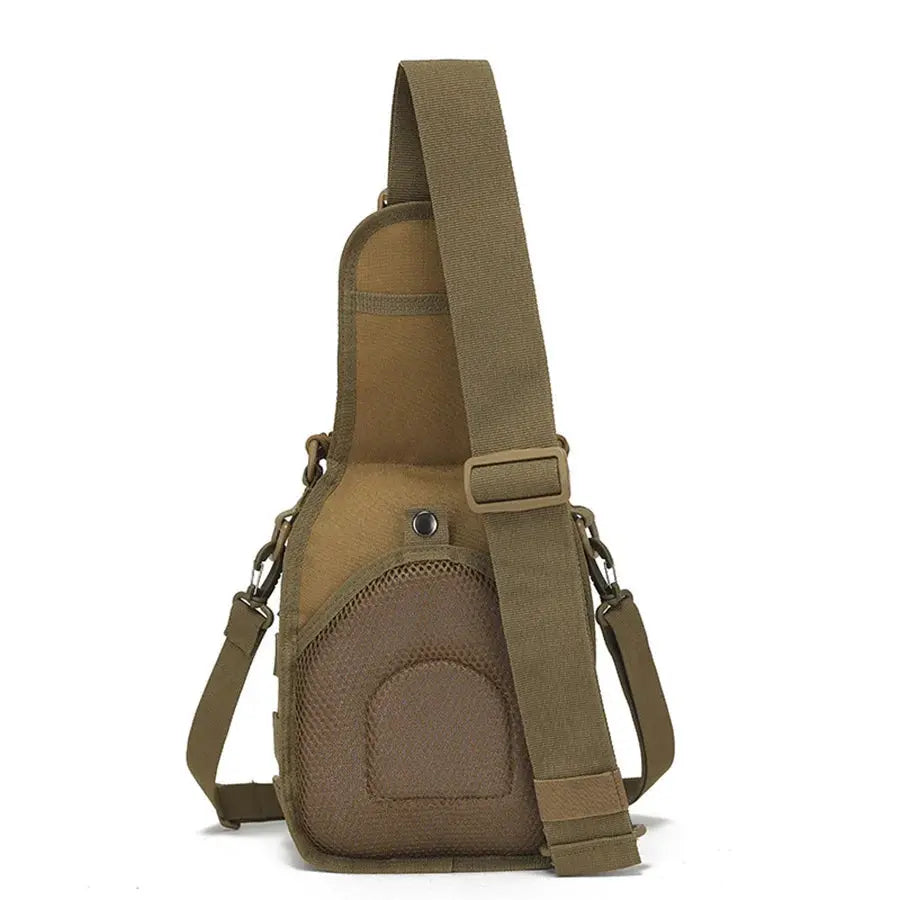 Sac poitrine EDC tactique compact panneau MOLLE laser cut 