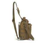 Sac poitrine EDC tactique compact panneau MOLLE laser cut 
