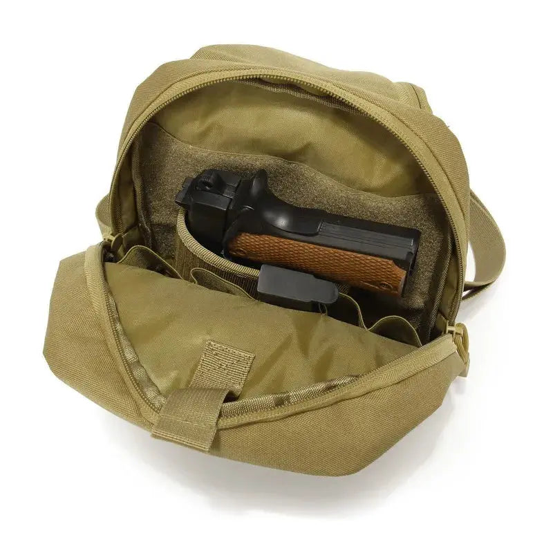 Sac poitrine tactique EDC compact port discret urbain 