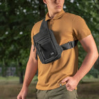 Sac poitrine tactique EDC compact port discret urbain 