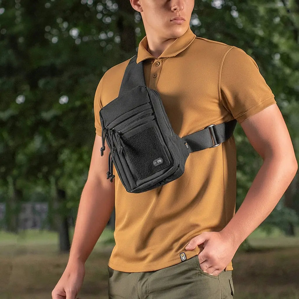 Sac poitrine tactique EDC compact port discret urbain 