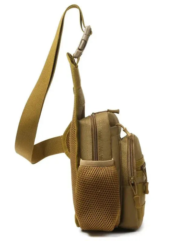 Sac poitrine tactique MOLLE porte équipement et EDC 
