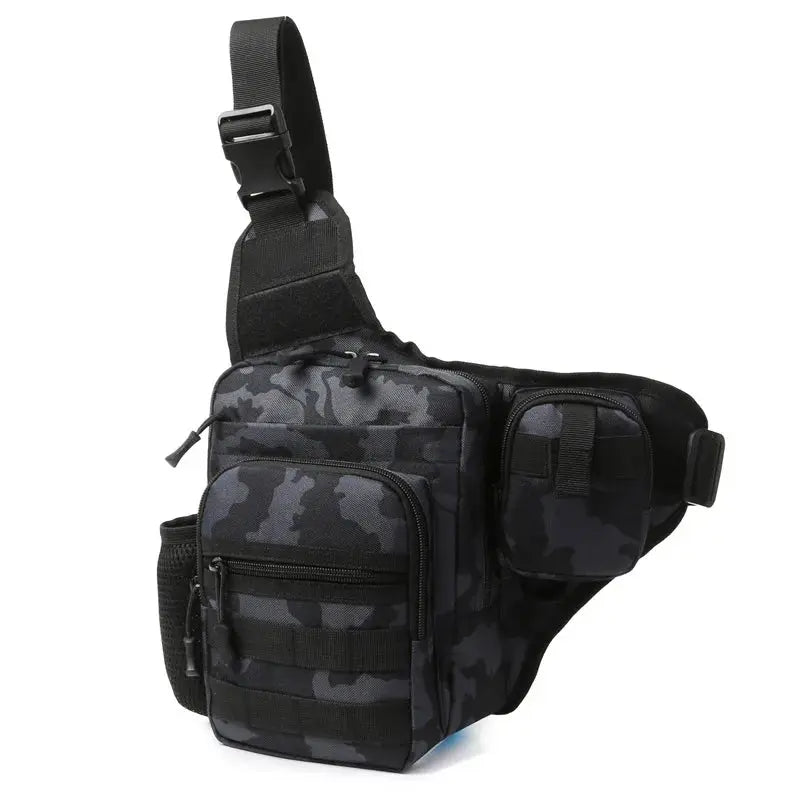 Sac poitrine tactique MOLLE porte équipement et EDC 