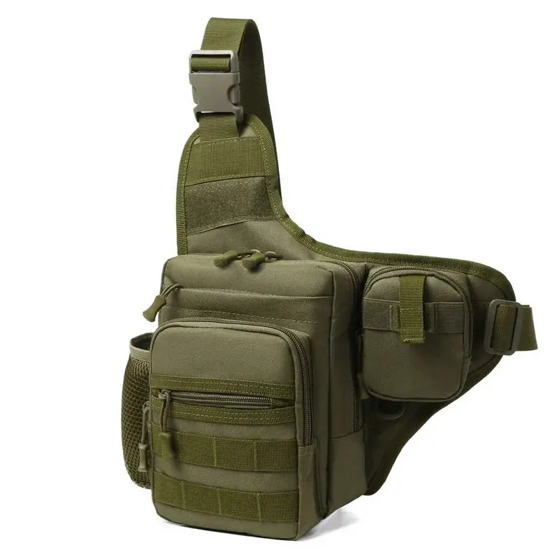 Sac poitrine tactique MOLLE porte équipement et EDC 