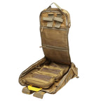 Sac premiers secours tactique volume 40L transport matériel médical Zone Tactique