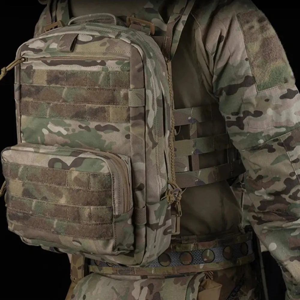 Sac tactique assault pack backpanel compatible gilet et chest rig 