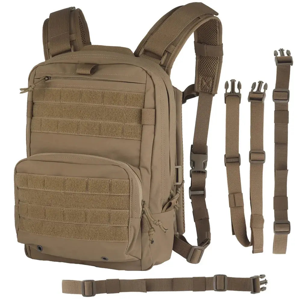 Sac tactique assault pack backpanel compatible gilet et chest rig Zone Tactique