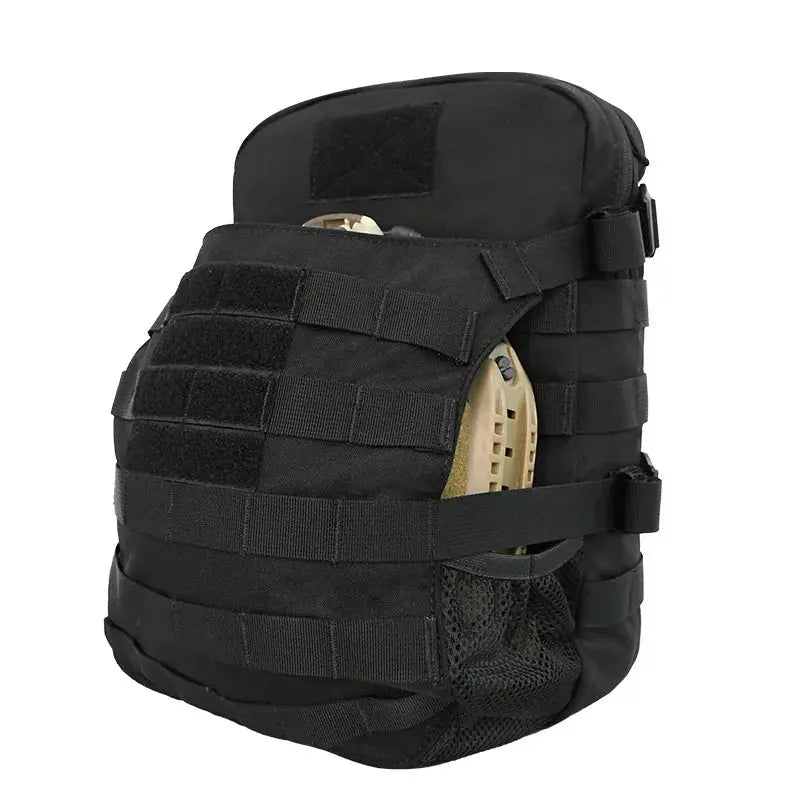 Sac tactique type backpanel avec porte casque panneau MOLLE renforcé Zone Tactique