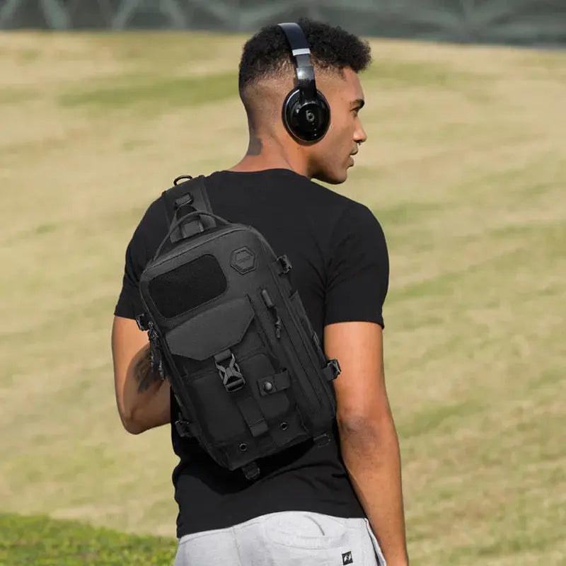 Sac urbain bandoulière tactique EDC grande capacité 