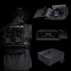Sacoche MOLLE tactique pour transport de drone compact FPV terrain 