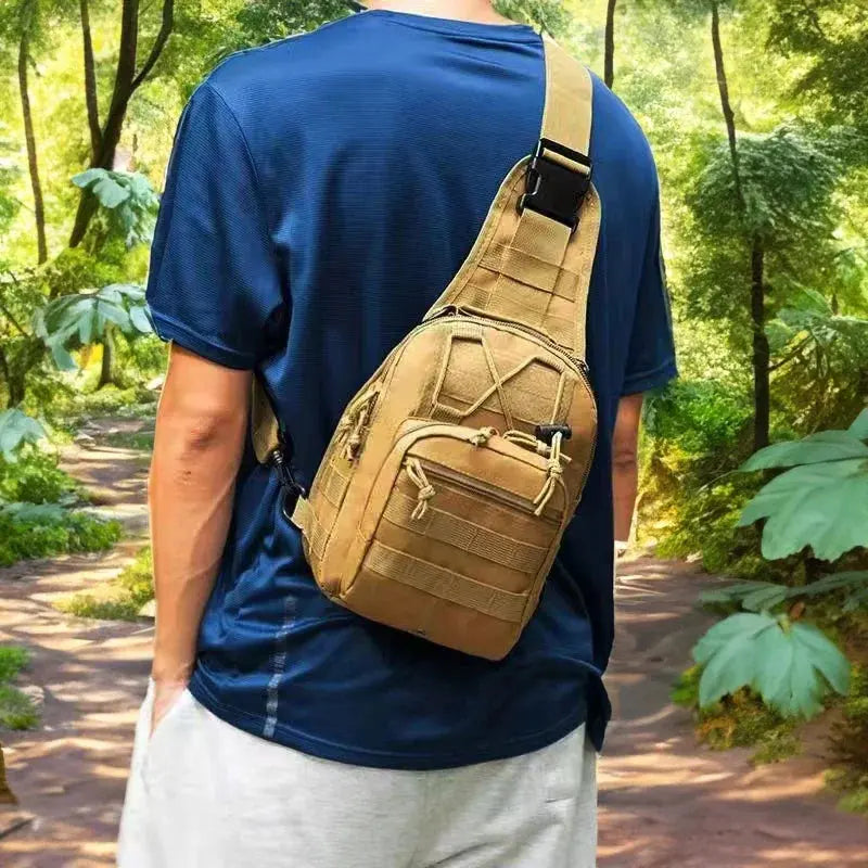 Sacoche bandoulière sangle fine tactique pour usage EDC format 20L 