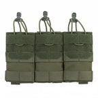 Porte-chargeurs 5.56 mm triple – Rétention élastique renforcée Zone Tactique