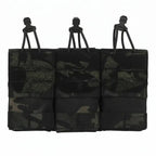 Porte-chargeurs 5.56 mm triple – Rétention élastique renforcée Zone Tactique