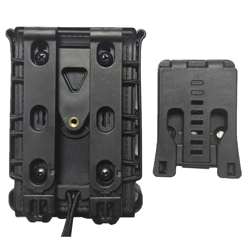 Support chargeur rigide 5.56 MOLLE open frame clip ceinture adaptable Zone Tactique