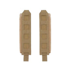 Supports MOLLE zippés pour sangles et backpanel gilet porte plaque 