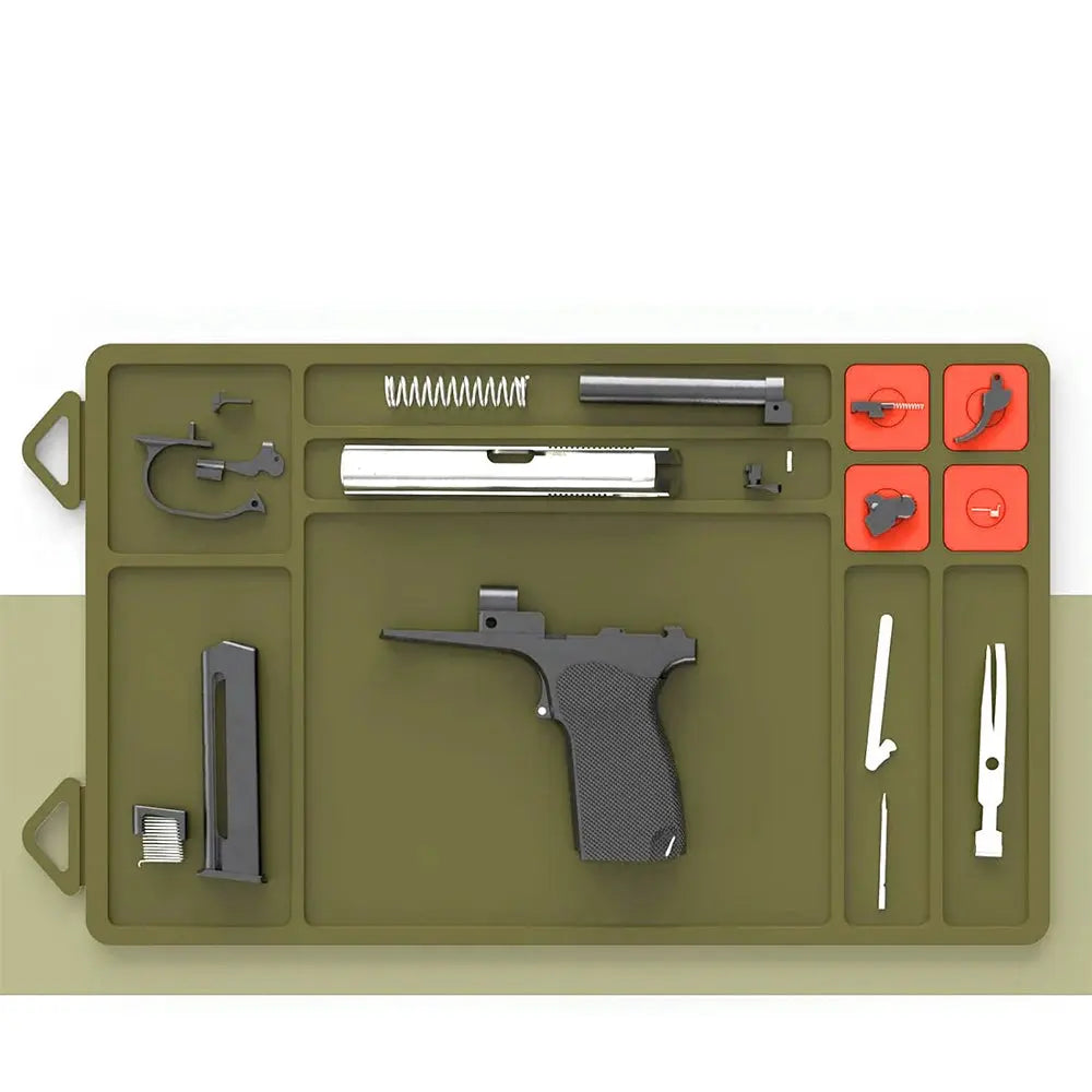 Tapis de nettoyage antidérapant avec surface magnétique - Zone Tactique