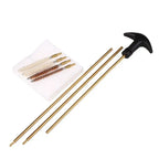 Tiges de nettoyage pour canon avec brosses métalliques 