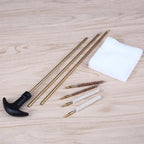 Tiges de nettoyage pour canon avec brosses métalliques 