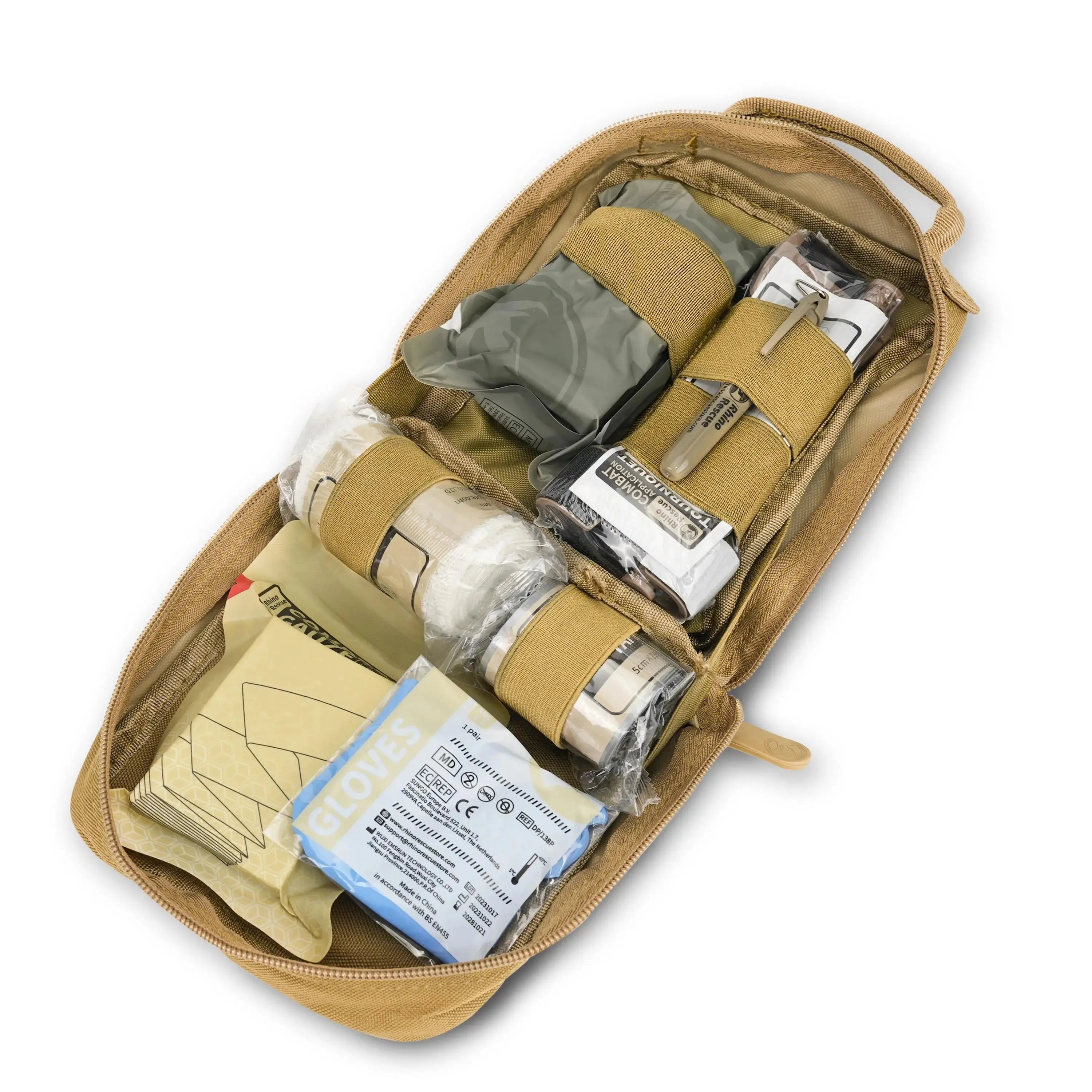Trousse Premiers Secours RESCUE – Kit Médical Complet (IFAK) Zone Tactique